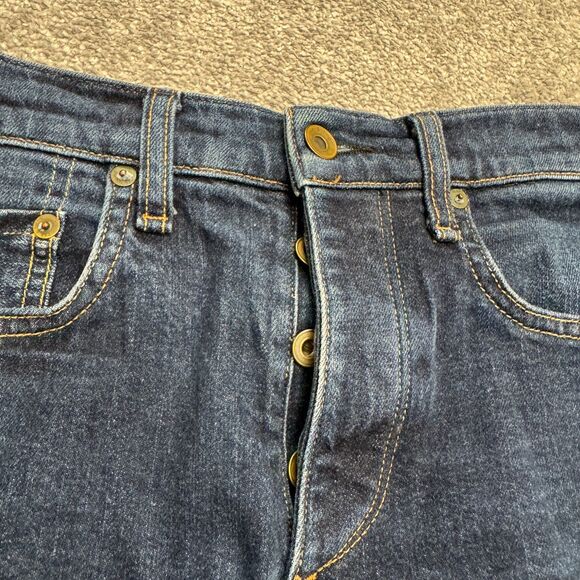Rag & Bone Standard Issue Fit 2 Slim Selvedge Denim Jeans Mens 30 Button Fly L27 - Picture 7 of 16